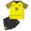 Original Trikotsatz BVB Borussia Dortmund Heimtrikot 2021-22 Für Kinder